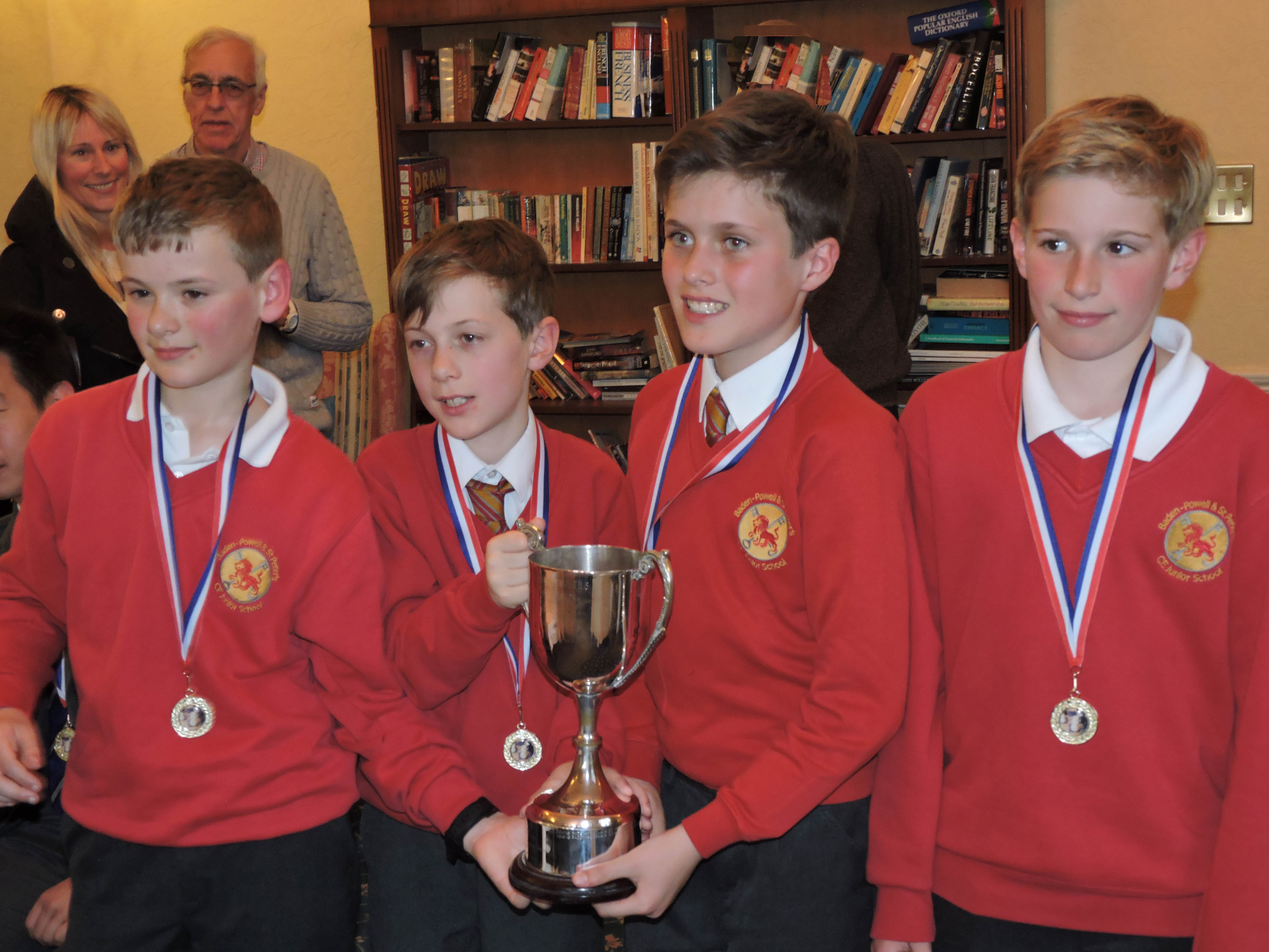 Baden-Powell School Junior Chess Champions