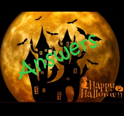 Halloween Quiz Special: Answers