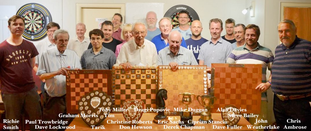 Poole Chess Club Winners 2018